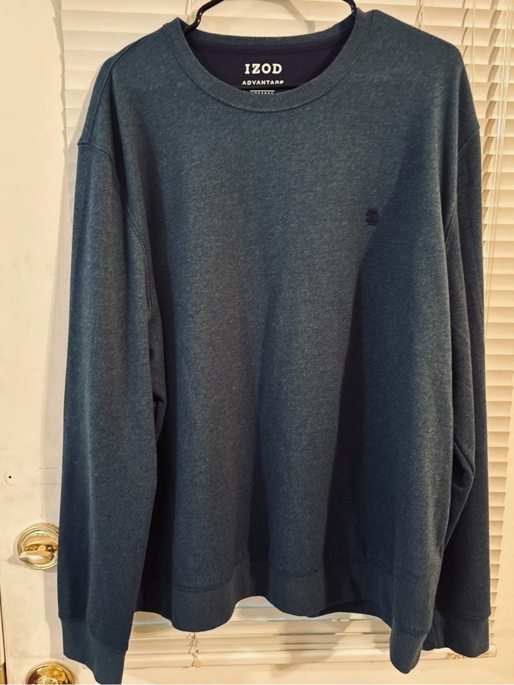 Izod Men's Advantage Performance Stretch Shirt, Size XXL, Dark Gray